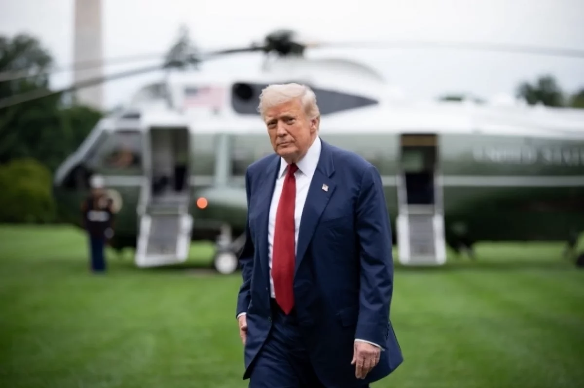 Лидер США Дональд Трамп.