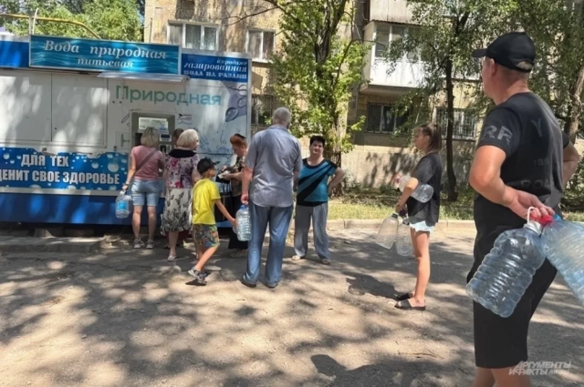 Стешин: ВСУ били по станции фильтрации, чтобы оставить Донецк без воды
