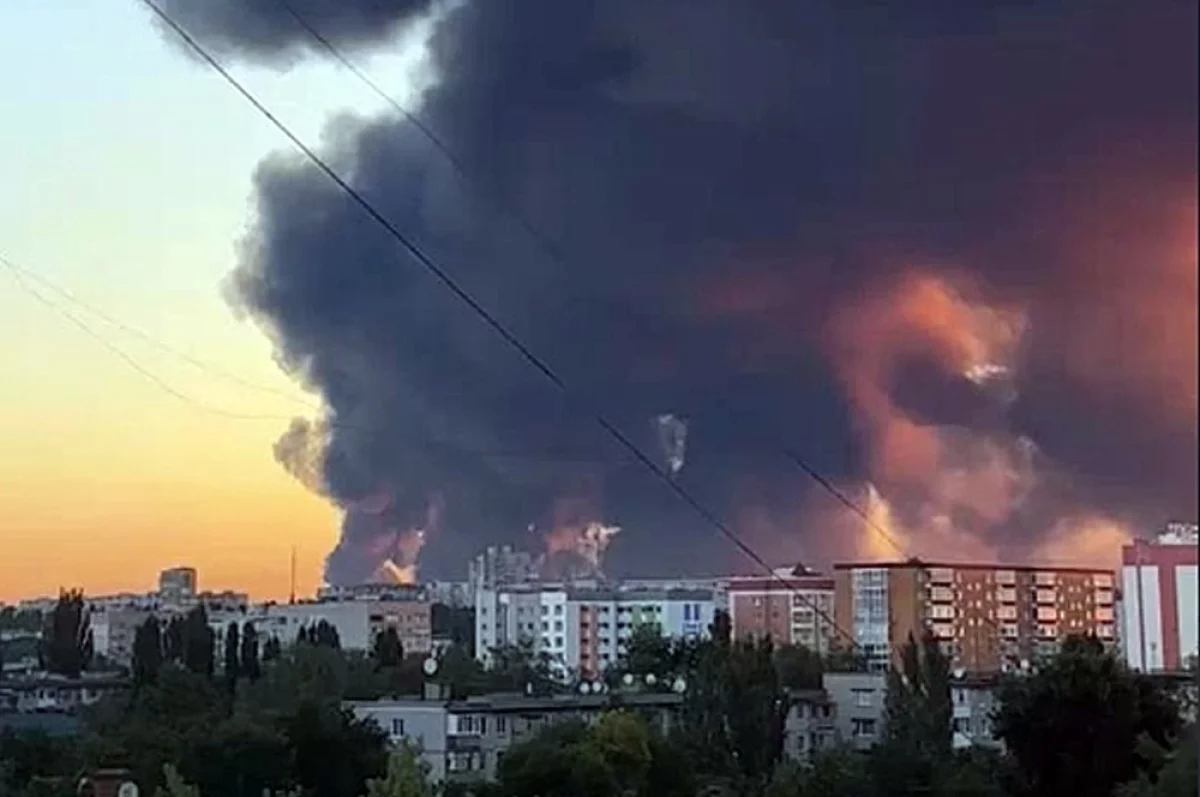 Кременчугский НПЗ снова оказался под ударом ВС РФ.