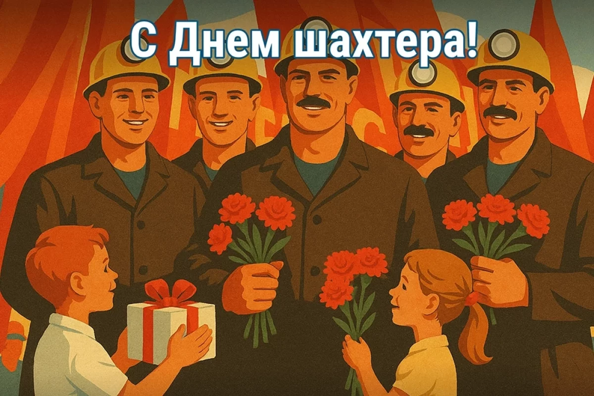 Красивые открытки с Днем шахтера: яркие картинки и поздравления для горняков