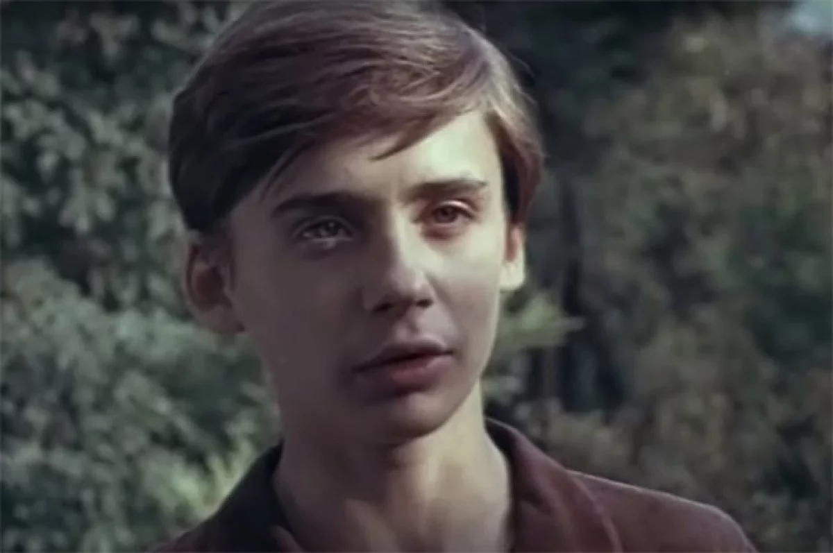 Антон Табаков в фильме «Тимур и его команда», 1976 год.