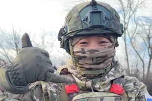 Боец из Якутии с позывным Аржак.