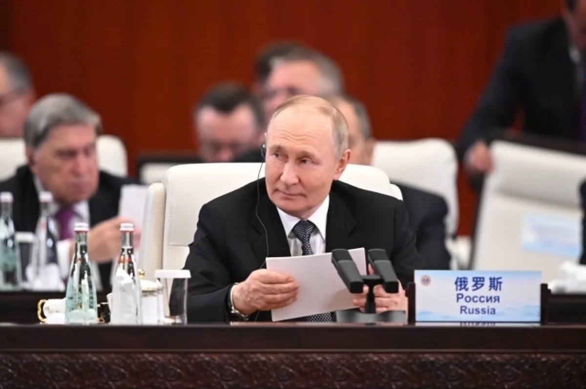 Путин и премьер-министр Вьетнама обсудили стратегическое партнерство на саммите ШОС