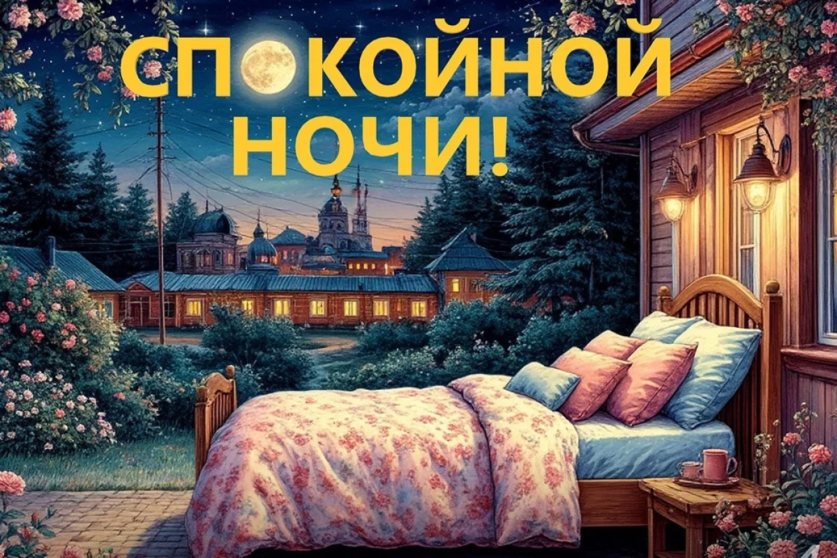 100+ открыток «Спокойной ночи». Красивые картинки с пожеланием добрых снов