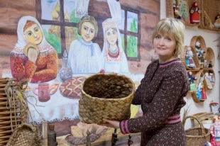 27 лет назад Елена Кувшинова создала в Кирово-Чепецке предприятие по изготовлению плетёных изделий из лозы.