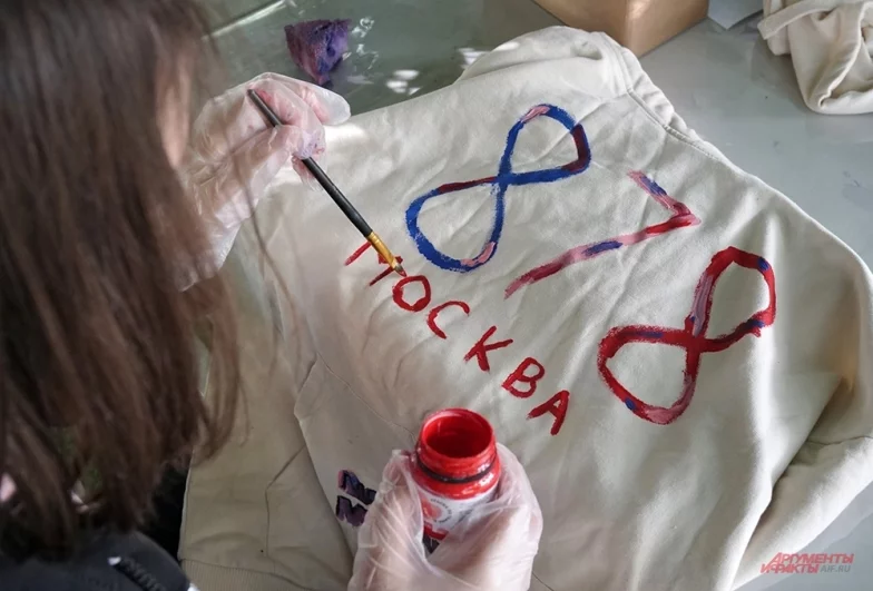 На точках проводятся увлекательные мастер-классы.