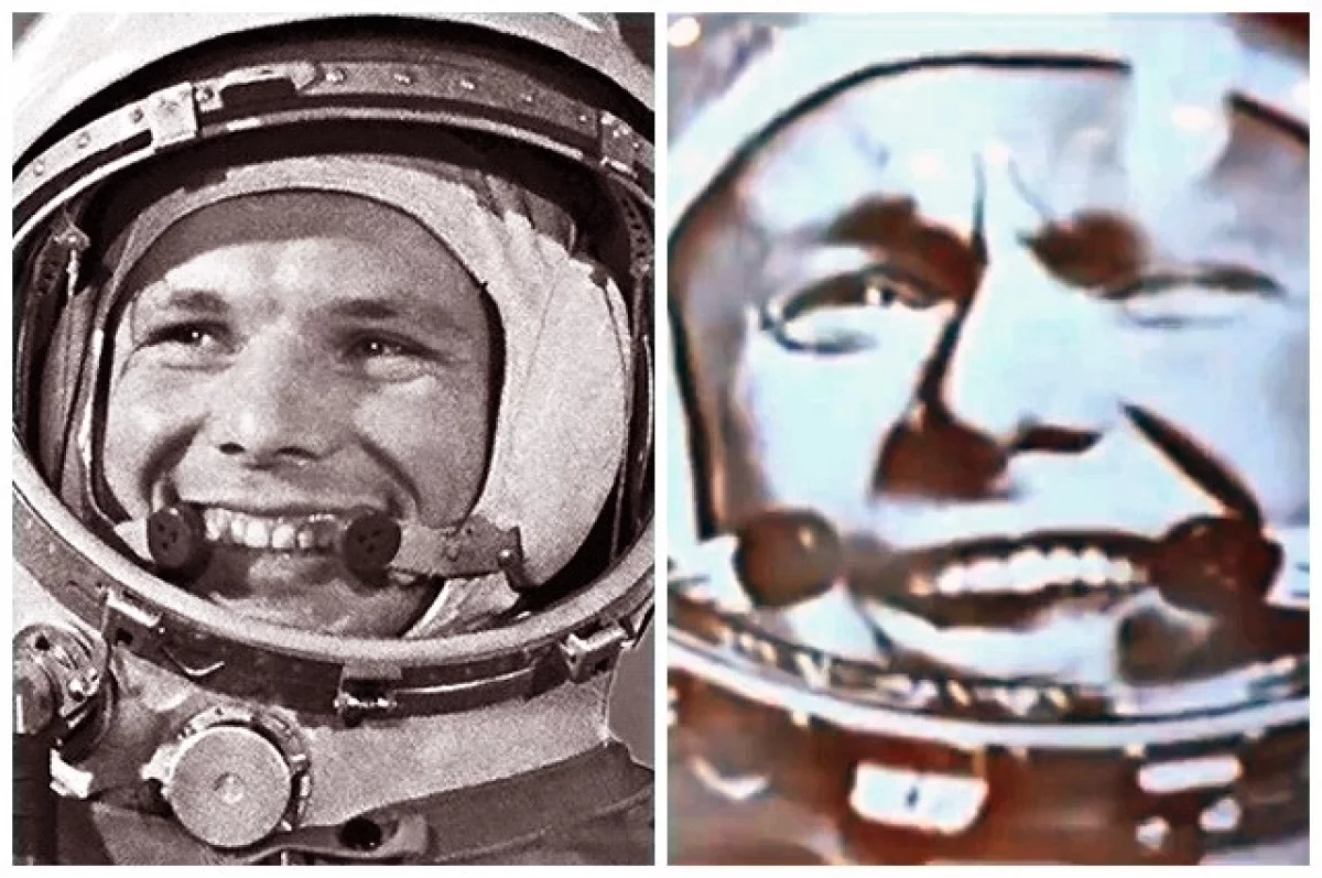 Юрий Гагарин, Анатолий Челомбитько.