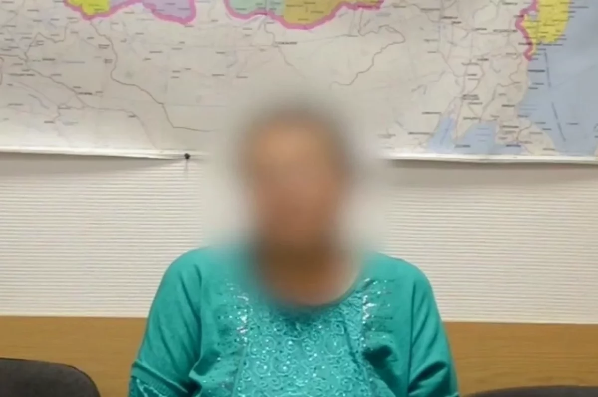 ФСБ показала видео допроса подозреваемой во взрыве на Транссибе