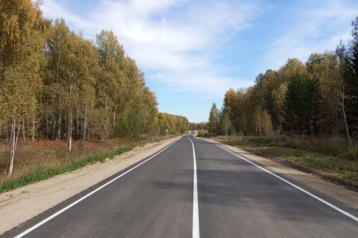На Алтае грунтовая дорога в одном из районов наконец-то покрылась асфальтом