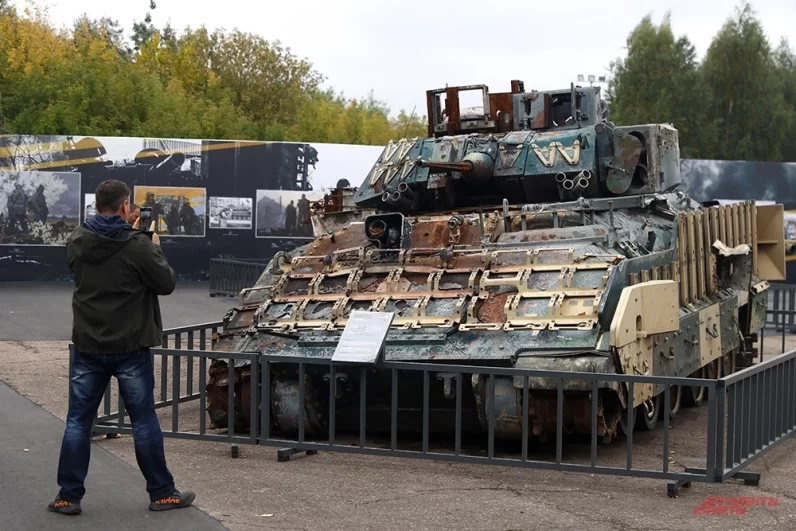 Представлен танк M1A1SA Abrams.