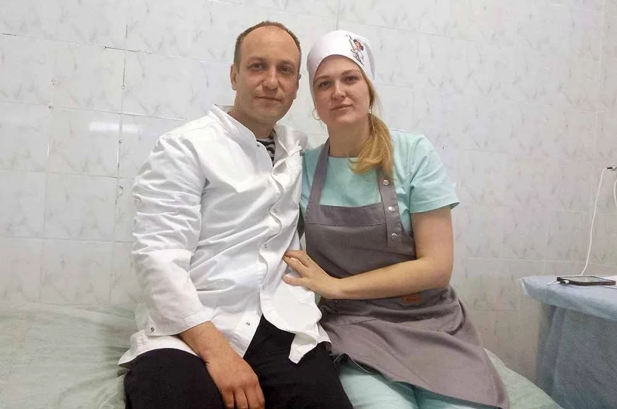 Анастасия и Александр познакомились в военном госпитале в Луганске.