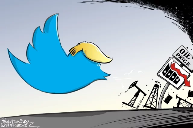 Дональд Трамп считает, если сбить цены на нефть, тогда у русских не будет денег, чтобы воевать на Украине.