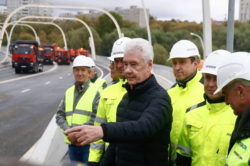 Новая дорога продлила Мосфильмовскую улицу на 1,7 километра.