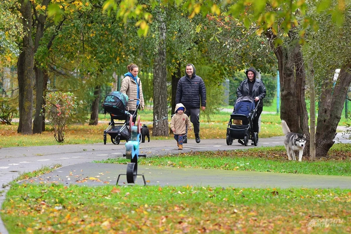 В Москве осень уже вступает в полную силу, хоть и с опозданием.