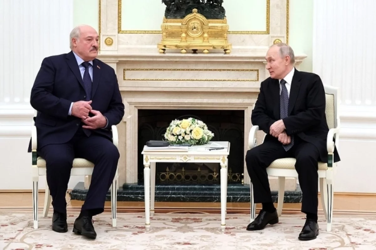 Путин и Лукашенко в ходе встречи в Москве общались почти пять с половиной часов