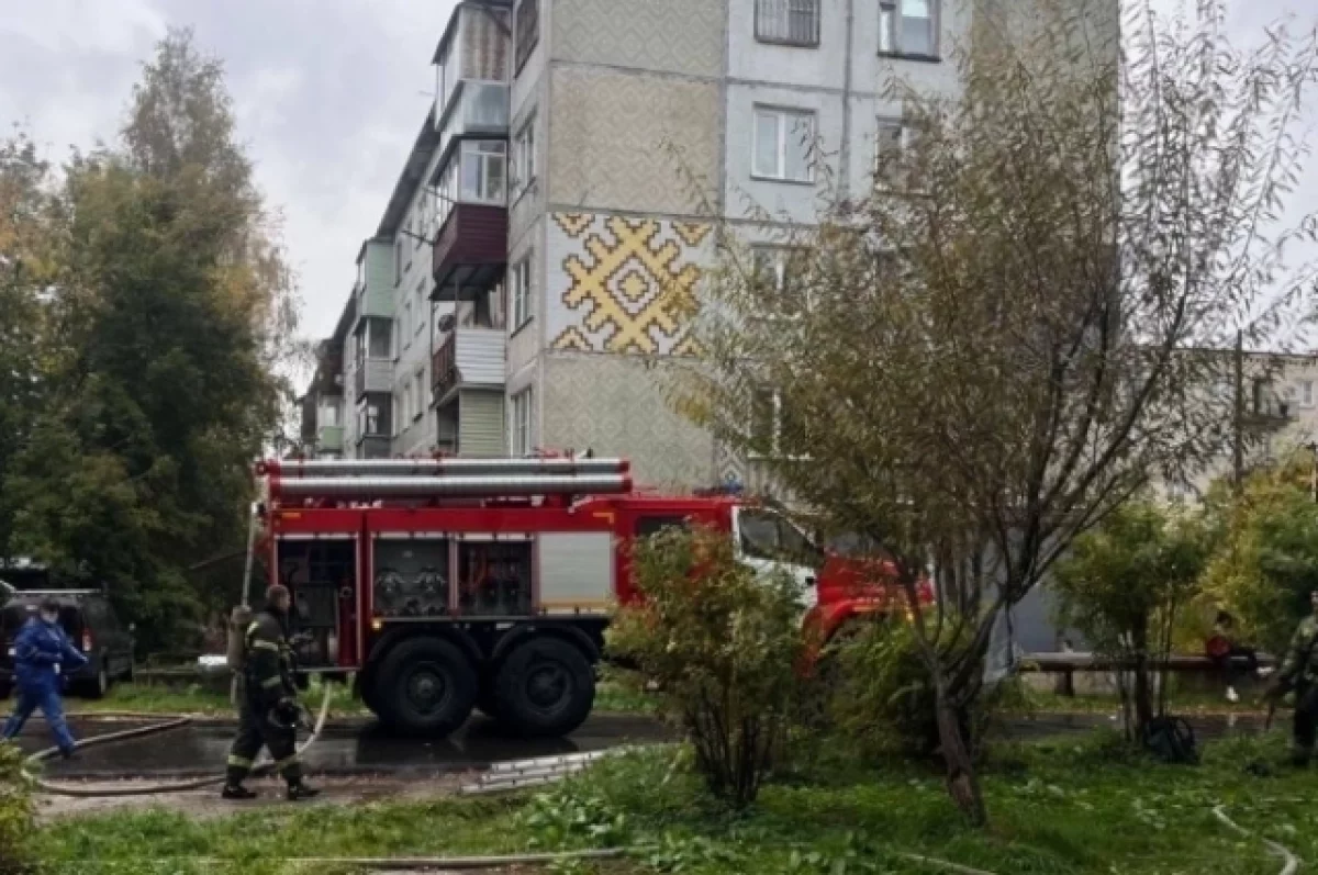 Двое погибших на пожаре в Калужской области детей были рядом с очагом возгорания