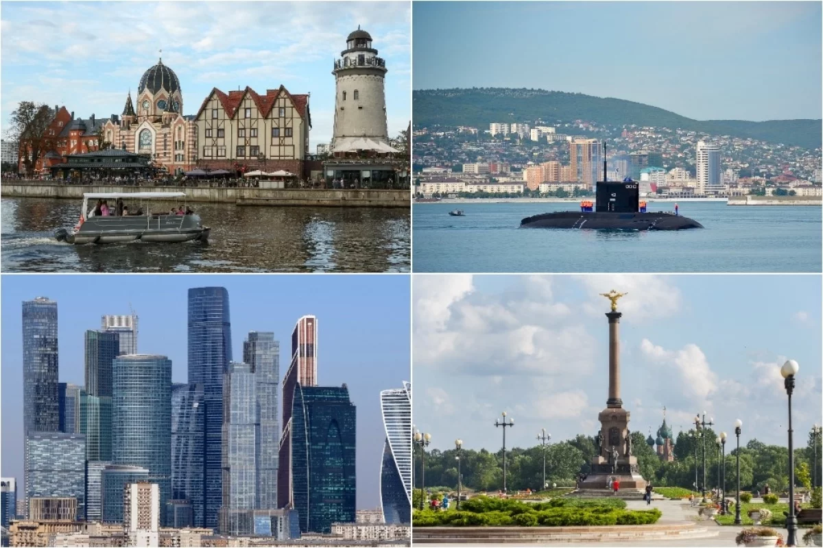 Город мечты. Россияне рассказали, куда в России хотели бы переехать