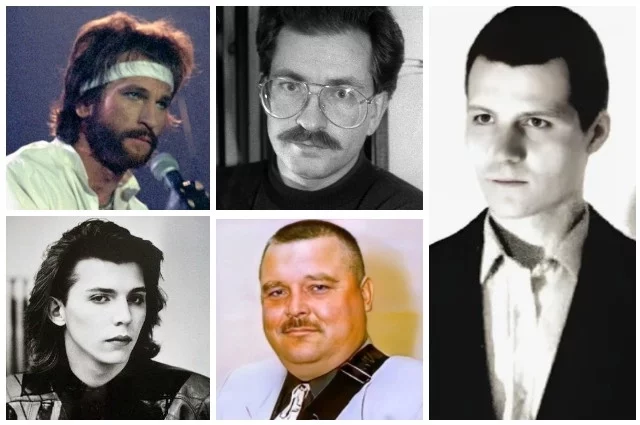 Игорь Тальков, Сергей Шевкуненко, Владислав Листьев, Михаил Круг, Михаил Сухомлинов.