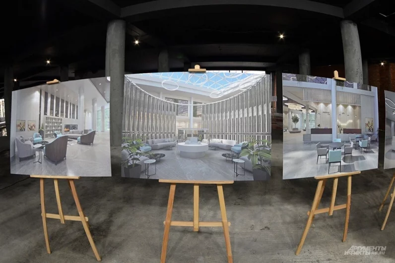 Площадь нового корпуса превысит 80 тыс. кв. м. Учреждение рассчитано на 600 коек.