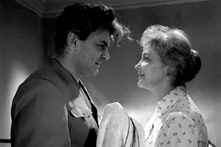 Сергей Бондарчук и Ирина Скобцева на съемках фильма «Сережа», 1960 г.