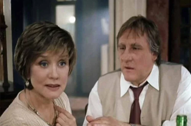 Вера Алентова и Жерар Депардье в фильме «Зависть богов». 2000 год.