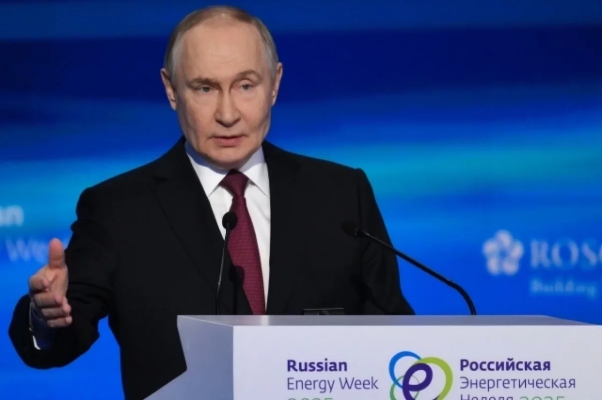 Путин заявил, что Запад разрушил мировую энергетическую архитектуру