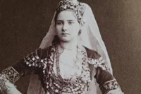 Портрет княгини Зинаиды Николаевны Юсуповой в татарском костюме бала 1883 г. Фото из собрания Государственного Эрмитажа. 