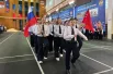 Смотр строя и песни судил замначальника Главного управления МЧС региона Евгений Викторович Сауткин. Ребята очень хорошо подготовились и гордо промаршировали, запевая патриотические песни.