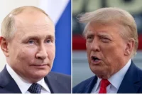 Владимир Путин, Дональд Трамп.