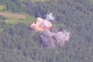 Поражение стартовой позиции HIMARS.