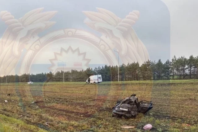 В результате ДТП водитель и два его пассажира скончались на месте происшествия.