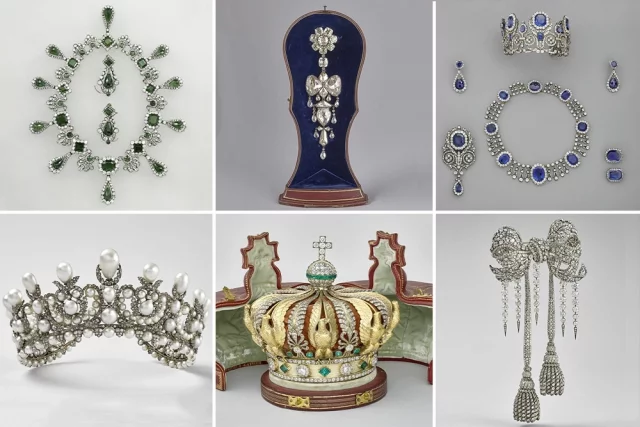 Уукраденные из Лувра украшения.