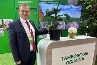 Исполнительный директор Научно-производственного центра «Агропищепром» Сергей Колесников на выступлении в «Тимирязев-Центре».