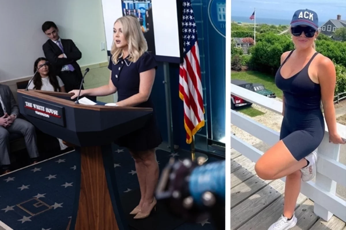 Губки как пулемет: скандальная пресс-секретарь Левитт узнала тайны Трампа