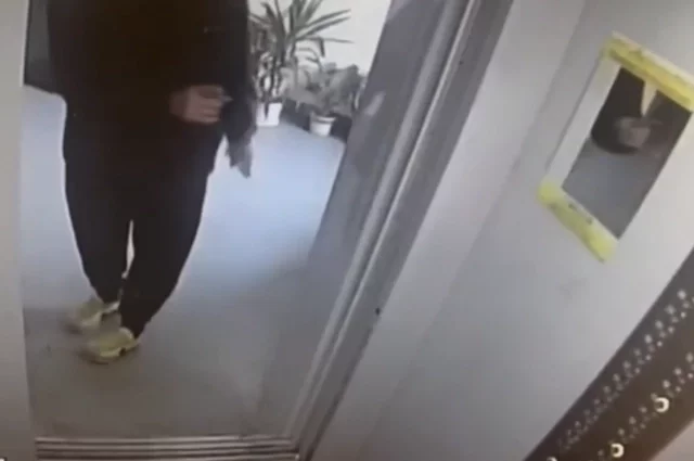 На прощание грабитель погрозил пальцем – мол, молчи!