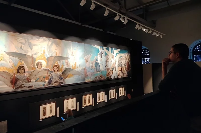 Триптих «Радость праведных о Господе. Преддверие Рая».