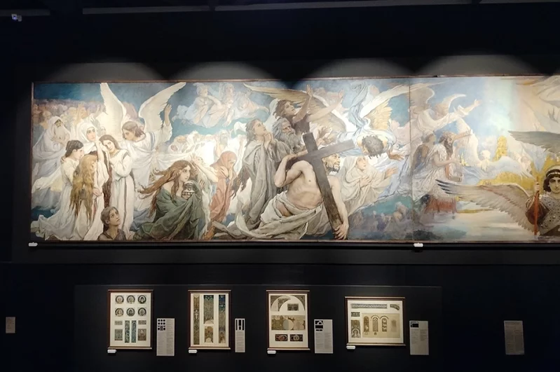 Триптих «Радость праведных о Господе. Преддверие Рая».