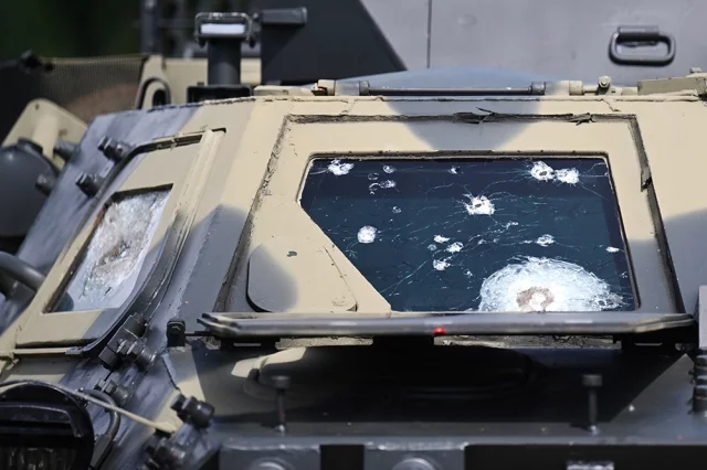 Подбитая техника ВСУ. 