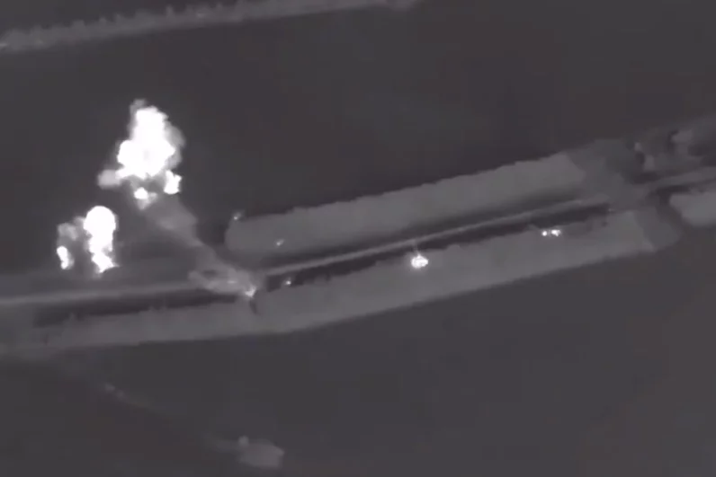 Използвани са и фронтови изтребители-бомбардировачи Су-34.