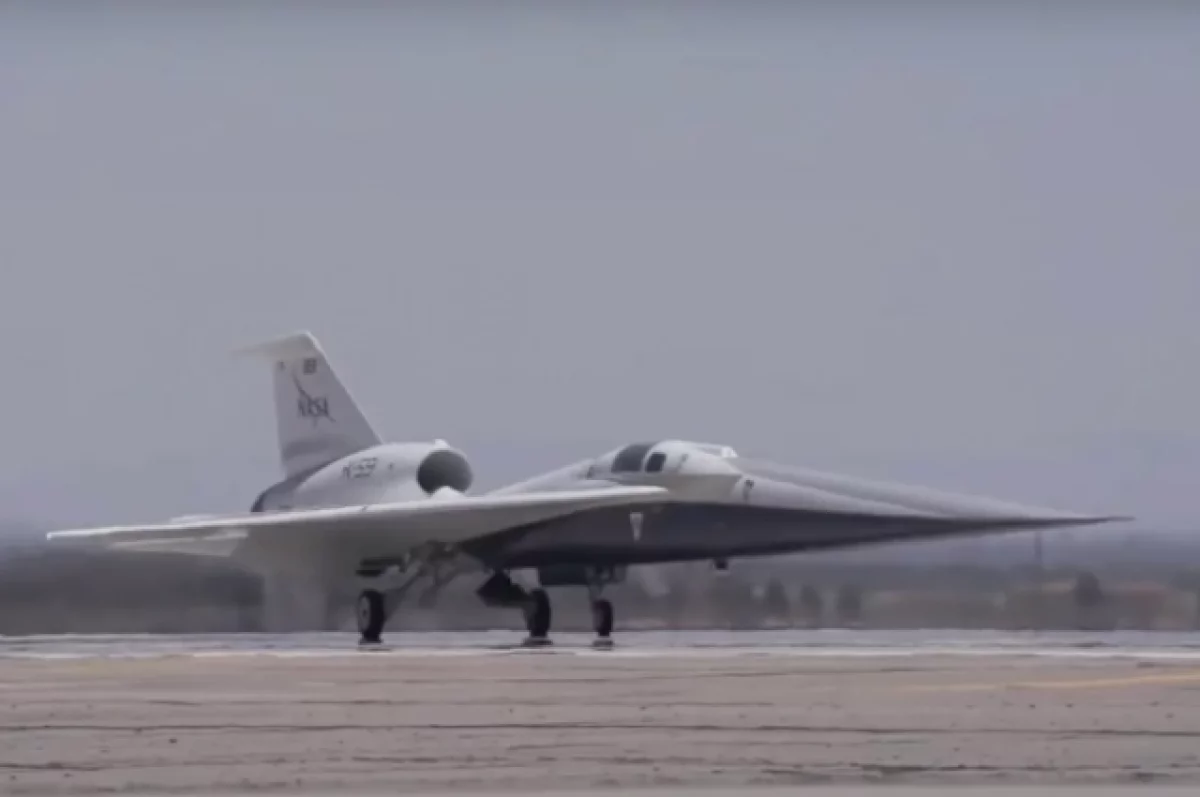 В США совершил свой первый испытательный полёт сверхзвуковой самолёт X-59