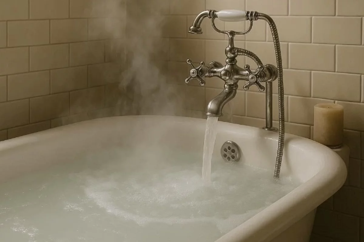 В Новосибирске мужчина 5 дней не мог выбраться из ванны из-за лишнего веса