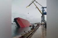 На месте ЧП работают правоохранители. 