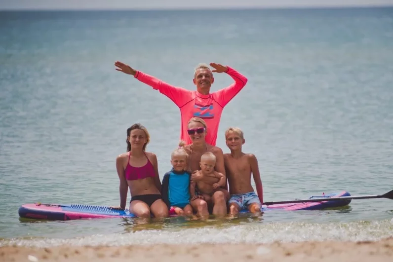 Семья Милевских. Москва. 