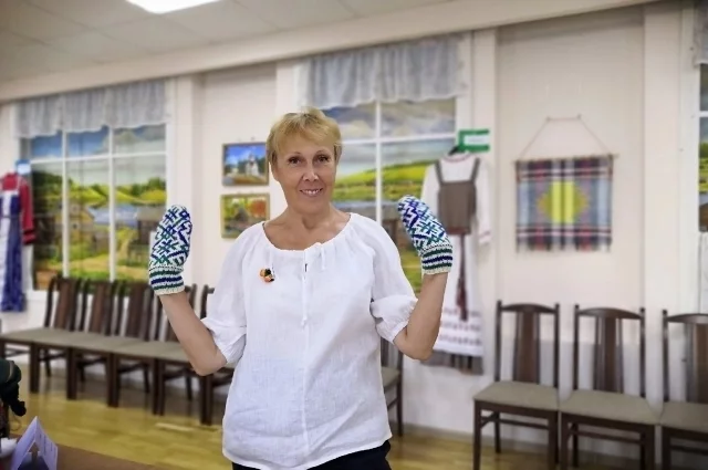 Директор «Объединённого центра народной культуры» Анна Рыженкова. 