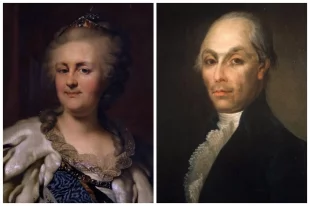 Екатерина Великая назвала Радищева «бунтовщиком хуже Пугачёва».