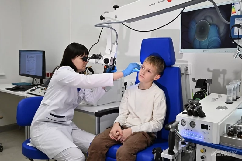 Площадь нового центра, по сравнению с площадью старого медучреждения, выросла в три раза — до 4,6 тыс. кв.м