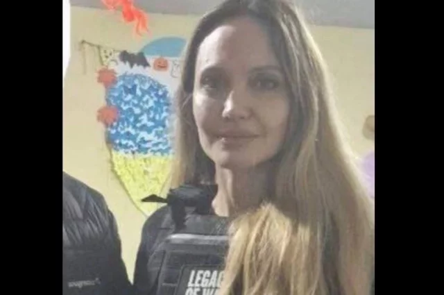 Анджелина Джоли в Херсоне. 