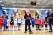 Президент РФ Владимир Путин в физкультурно-оздоровительном комплексе «Орбита» в Самаре на презентации в режиме видеоконференции новых спортивных объектов.