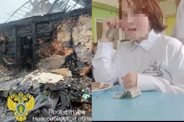 12-летняя девочка погибла в пожаре под Новосибирском.