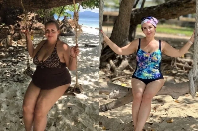 Ольга Патрина смогла похудела после восьмых родов. 